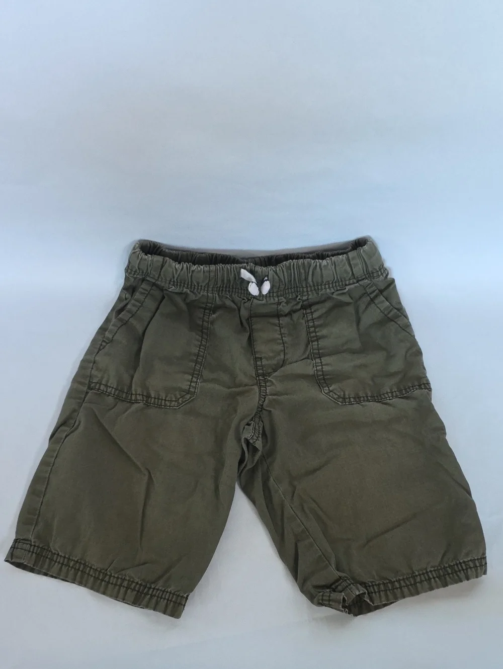 Carter's Olive Green Elastic Waist Shorts